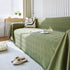 Textured Chenille Sofa Cover Throw, Soft Washable Couch Blanket Protector for Pets