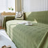 Textured Chenille Sofa Cover Throw, Soft Washable Couch Blanket Protector for Pets