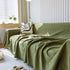 Textured Chenille Sofa Cover Throw, Soft Washable Couch Blanket Protector for Pets