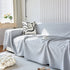 Textured Chenille Sofa Cover Throw, Soft Washable Couch Blanket Protector for Pets