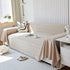 Textured Chenille Sofa Cover Throw, Soft Washable Couch Blanket Protector for Pets