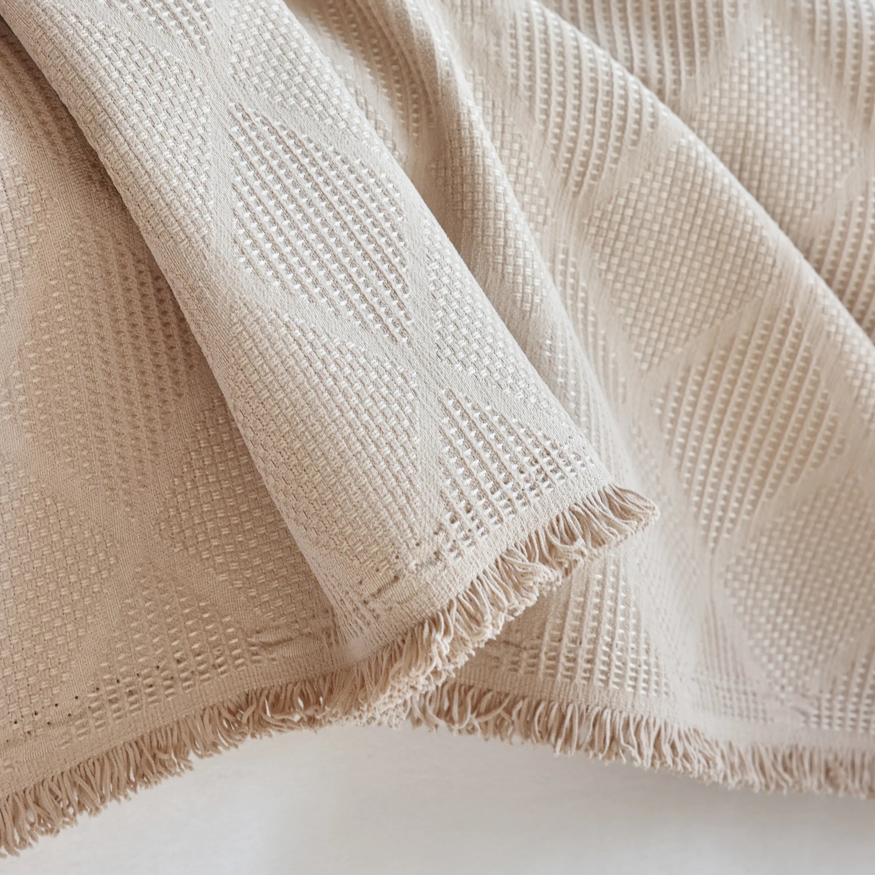 Textured Chenille Sofa Cover Throw, Soft Washable Couch Blanket Protector for Pets
