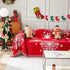 Merry Christmas Cozy Chenille Couch Cover Blanket, Non Slip Sofa Cover, Furniture Covers for Pets
