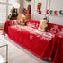 Merry Christmas Cozy Chenille Couch Cover Blanket, Non Slip Sofa Cover, Furniture Covers for Pets
