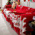Merry Christmas Cozy Chenille Couch Cover Blanket, Non Slip Sofa Cover, Furniture Covers for Pets