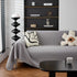 Waterproof Waffle Lattice Sofa Throw, Sofa Towel Cover for Couches, Simple Sofa Cover Blanket