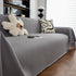 Waterproof Waffle Lattice Sofa Throw, Sofa Towel Cover for Couches, Simple Sofa Cover Blanket