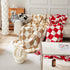 Chenille Plaid Couch Covers for Couches, Sectional Couch Covers, Stylish Sofa Throw Blanket