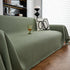 Waterproof Waffle Lattice Sofa Throw, Sofa Towel Cover for Couches, Simple Sofa Cover Blanket