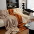 Waterproof Waffle Lattice Sofa Throw, Sofa Towel Cover for Couches, Simple Sofa Cover Blanket