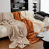 Waterproof Waffle Lattice Sofa Throw, Sofa Towel Cover for Couches, Simple Sofa Cover Blanket