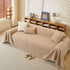 Textured Throw Blanket with 3D Dobby Weave, Minimalist Furniture Protector for Couch