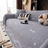 Luxurious Jacquard Couch Cover, Snag-Resistant Pet Friendly Couch Throw with Fringe