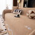 Luxurious Jacquard Couch Cover, Snag-Resistant Pet Friendly Couch Throw with Fringe