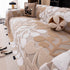 Vintage Boho Floral Sofa Throw Cover, 3D Soft Tufted Plush Couch Protector Futon Cover