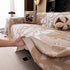 Vintage Boho Floral Sofa Throw Cover, 3D Soft Tufted Plush Couch Protector Futon Cover