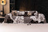 Vintage Boho Floral Sofa Throw Cover, 3D Soft Tufted Plush Couch Protector Futon Cover