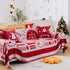 Merry Christmas Soft Sofa Cover, Chenille Sofa Cover Throw , Couch Cover Blanket Throws for Couches