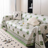 Cooling Four-Leaf Clover Hope Faith Love Luck Summer Comfy Ice Silk Furniture Throw Covers for Sofas