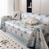 Cooling Four-Leaf Clover Hope Faith Love Luck Summer Comfy Ice Silk Furniture Throw Covers for Sofas
