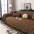 Chenille Couch Throw Cover Decorative Herringbone Sofa Blanket Protector for Couch