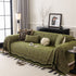 Chenille Couch Throw Cover Decorative Herringbone Sofa Blanket Protector for Couch