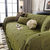 Chenille Couch Throw Cover Decorative Herringbone Sofa Blanket Protector for Couch