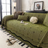 Chenille Couch Throw Cover Decorative Herringbone Sofa Blanket Protector for Couch