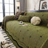 Chenille Couch Throw Cover Decorative Herringbone Sofa Blanket Protector for Couch
