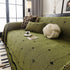 Chenille Couch Throw Cover Decorative Herringbone Sofa Blanket Protector for Couch
