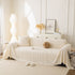 Thick Cozy 3D Cable Sofa Throw Cover, Plush Jacquard Warm Fleece Throw Blanket