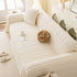 Thick Cozy 3D Cable Sofa Throw Cover, Plush Jacquard Warm Fleece Throw Blanket