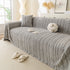 Thick Cozy 3D Cable Sofa Throw Cover, Plush Jacquard Warm Fleece Throw Blanket