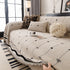 Chenille Couch Throw Cover Decorative Herringbone Sofa Blanket Protector for Couch