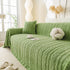 Thick Cozy 3D Cable Sofa Throw Cover, Plush Jacquard Warm Fleece Throw Blanket