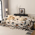 Cute Chenille Couch Cover Throw, Cartoon Soft Washable Sofa Cover for Sectional Sofas