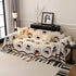 Cute Chenille Couch Cover Throw, Cartoon Soft Washable Sofa Cover for Sectional Sofas