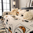 Cute Chenille Couch Cover Throw, Cartoon Soft Washable Sofa Cover for Sectional Sofas