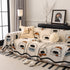 Cute Chenille Couch Cover Throw, Cartoon Soft Washable Sofa Cover for Sectional Sofas
