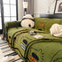 Cute Chenille Couch Cover Throw, Cartoon Soft Washable Sofa Cover for Sectional Sofas