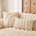 Cozy Plush Sofa Topper with Raised Wave Texture, Non-Slip Furniture Protector Cover