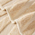 Cozy Plush Sofa Topper with Raised Wave Texture, Non-Slip Furniture Protector Cover