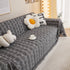 Leaf Universal Furniture Protector Chenille Couch Cover, Large Couch Cover Blanket for Couch Sofa