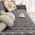Leaf Universal Furniture Protector Chenille Couch Cover, Large Couch Cover Blanket for Couch Sofa