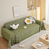Leaf Universal Furniture Protector Chenille Couch Cover, Large Couch Cover Blanket for Couch Sofa