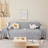 Leaf Universal Furniture Protector Chenille Couch Cover, Large Couch Cover Blanket for Couch Sofa