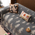 Modern Couch Covers for Couches Large Decorative Throw Blanket with Tassels for Couch