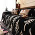 Modern Couch Covers for Couches Large Decorative Throw Blanket with Tassels for Couch