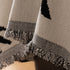 Modern Couch Covers for Couches Large Decorative Throw Blanket with Tassels for Couch