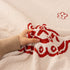 Chinese New Year Sofa Throw Cover Blanket, Decor Festive Red Fu Pattern Couch Cover